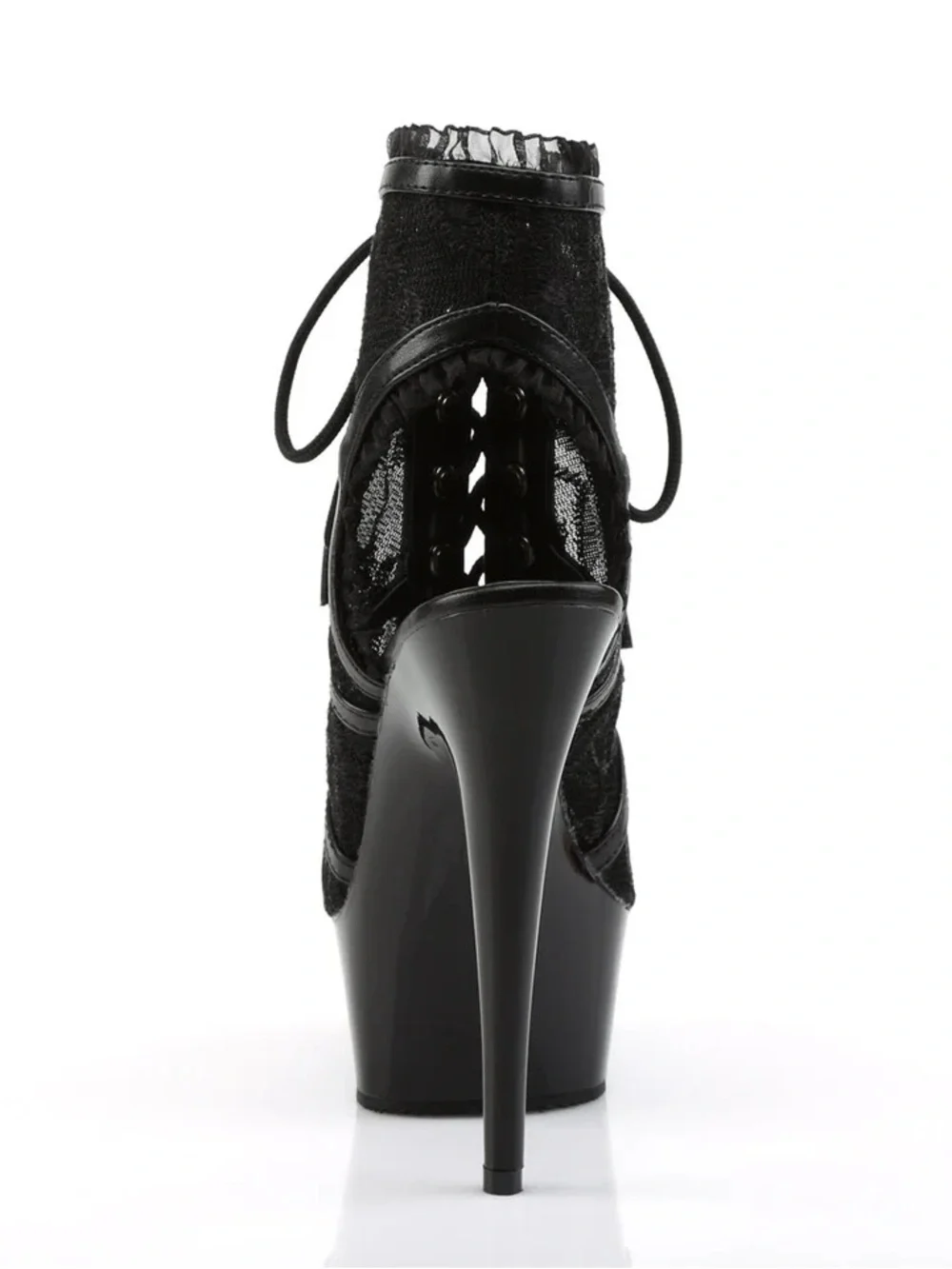 Pleaser | Lace Booties